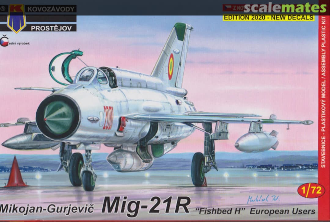 Boxart Mig-21R KPM0086 Kovozávody Prostějov