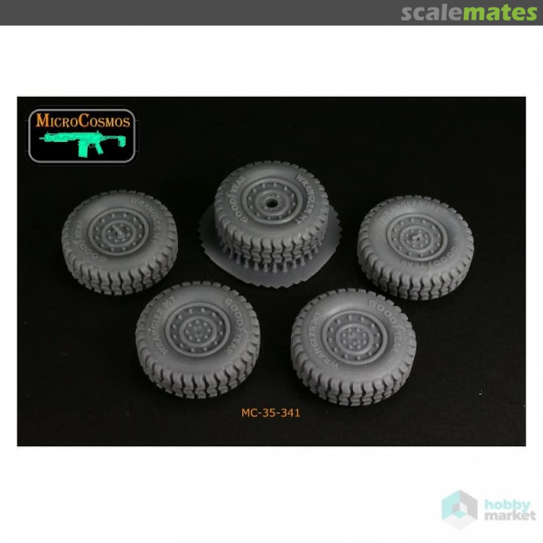 Boxart Humvee Wheel Set MC-35-341 3D MicroCosmos