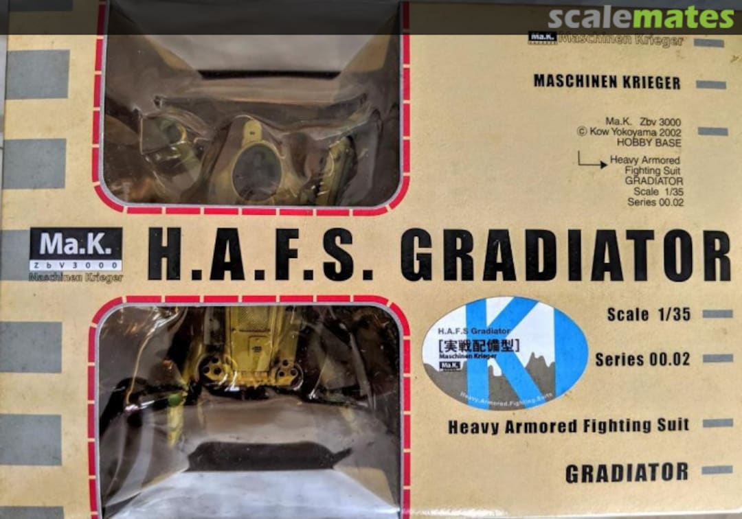 Boxart H.A.F.S. Gradiator Series 00.02 (K) Hobby Base