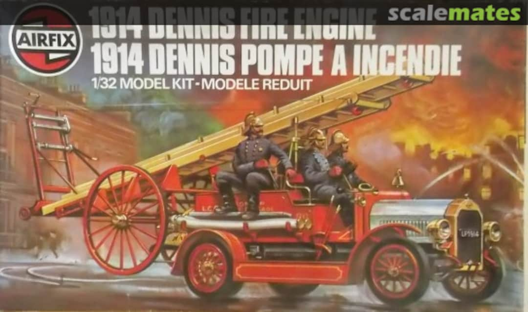 Boxart 1914 Dennis Fire Engine 06442-8 Airfix