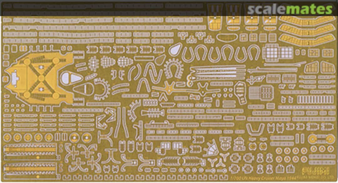 Boxart Photo-Etched Detail-Up Parts for IJN Heavy Cruiser Maya 11670 Fujimi