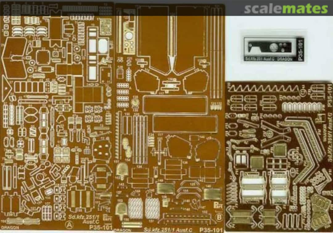 Boxart Sd.Kfz.251/1 Ausf.C P35-101 Part