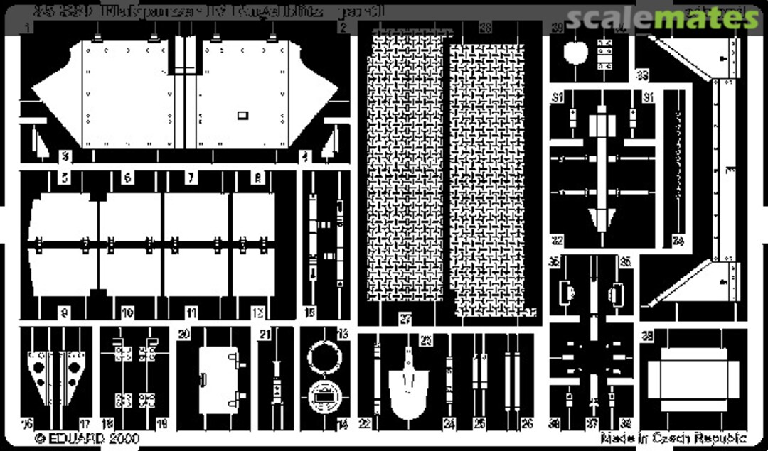 Boxart Flakpanzer IV Kugelblitz 35330 Eduard