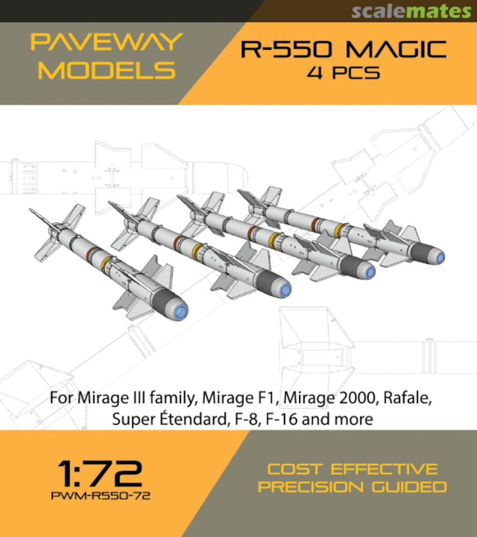 Boxart R-550 PWM-R550-72 Paveway Models