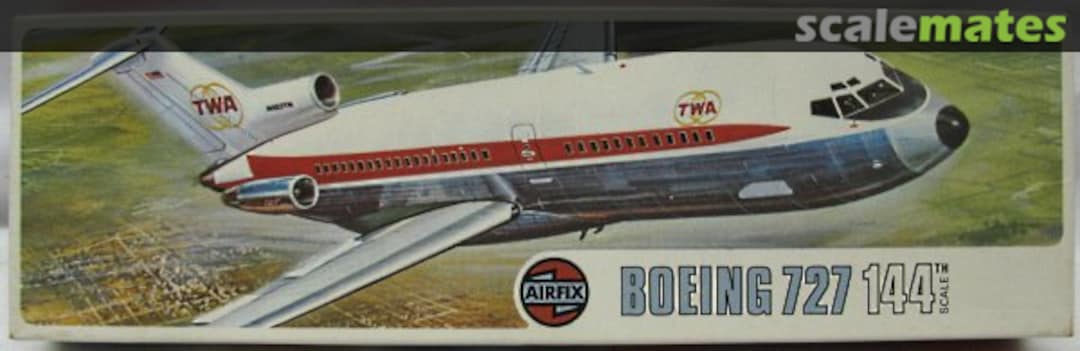 Boxart Boeing 727 03173-6 Airfix