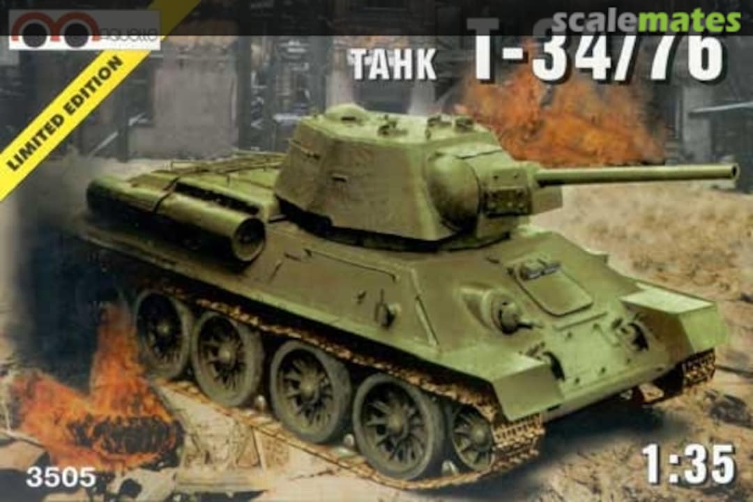 Boxart T-34/76 3505 Maquette