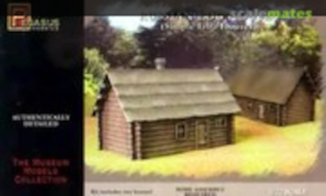 1:72 Russian Log Houses (Pegasus Hobbies 7703)