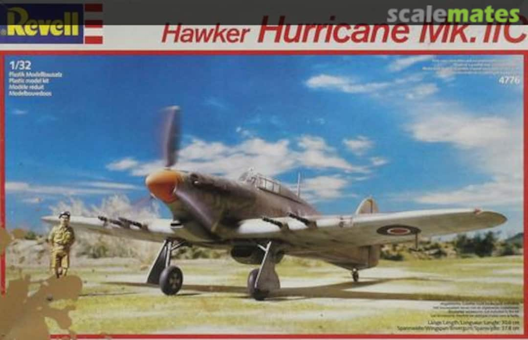 Boxart Hawker Hurricane Mk. IIC 4776 Revell