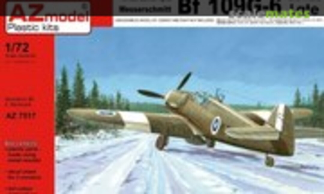 1:72 Messerschmitt Bf 109G-6 Late (AZmodel AZ7517)