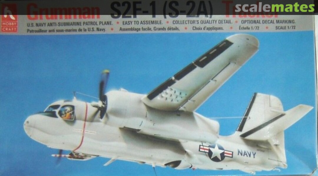 Boxart Grumman S2F-1 (S-2A) Tracker HC1351 Hobbycraft