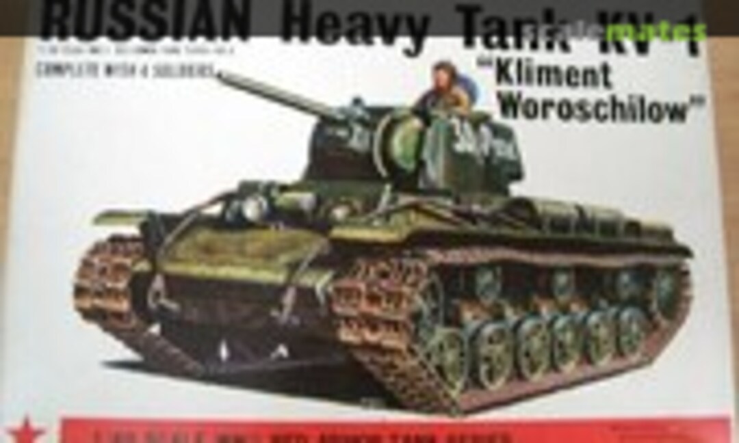 1:48 Russian Heavy Tank KV-1 (Bandai 8371)