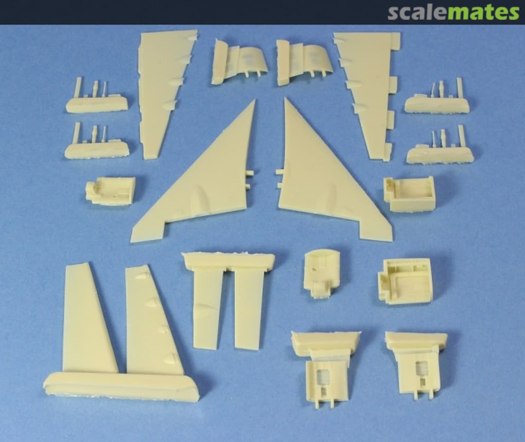 Boxart TSR2 control surfaces set 7133 CMK