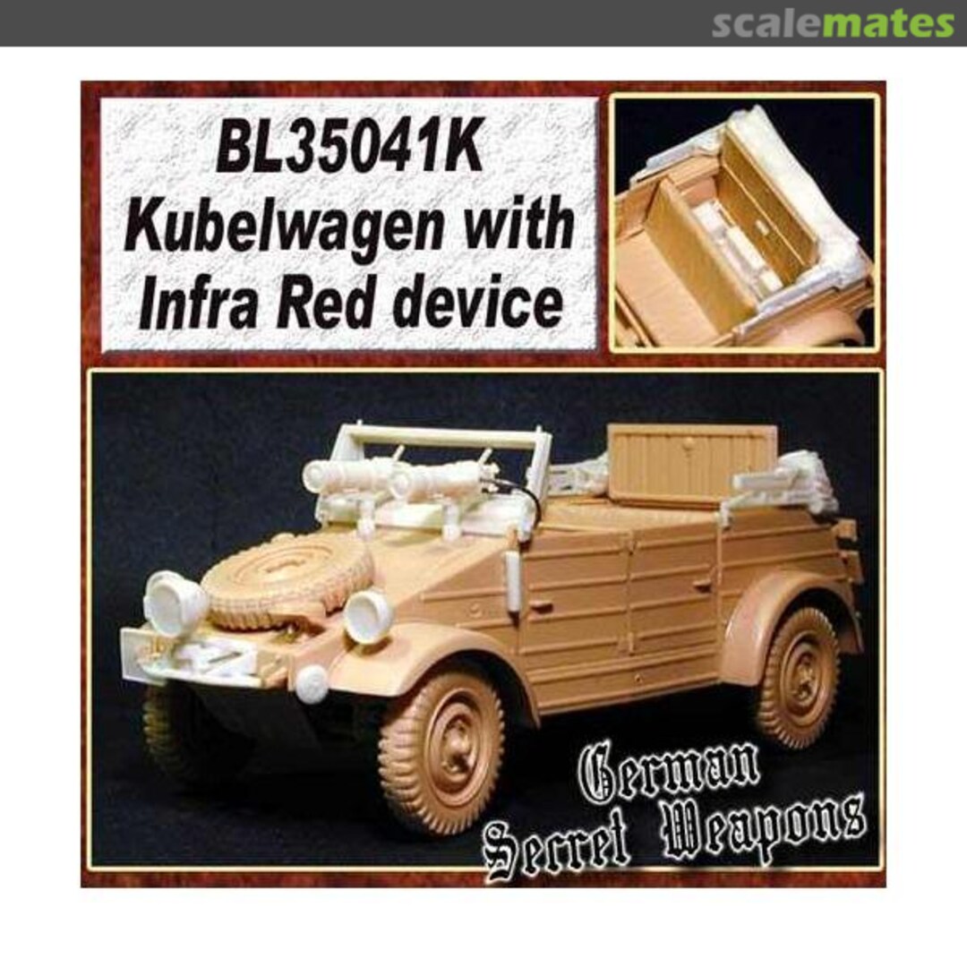 Boxart Kubelwagen with Infra Red device BL35041K Blast Models