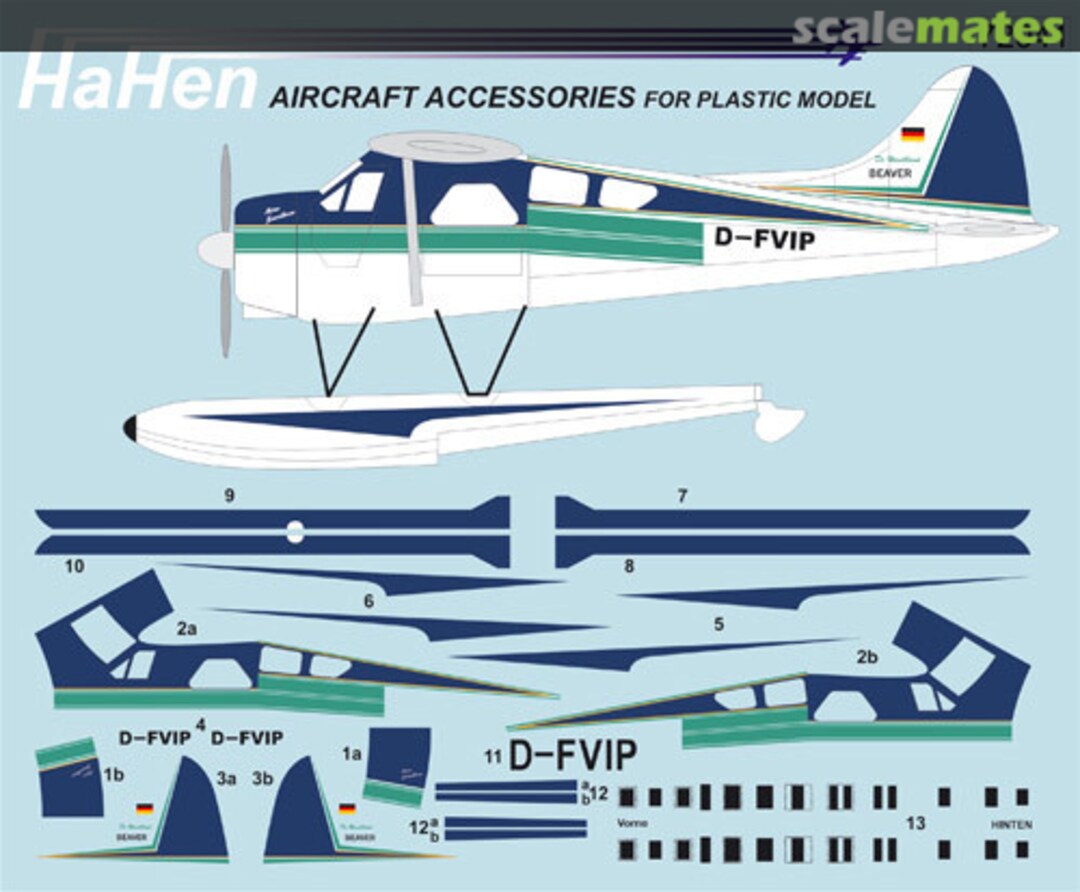 Boxart DHC-2 Beaver "Möwe Jonathan" 72041 HaHen