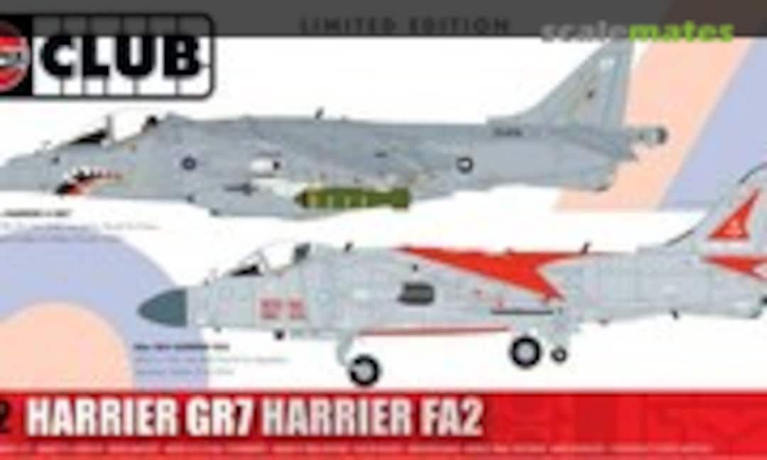 1:72 Harrier GR7 Harrier FA2 (Airfix A82010)