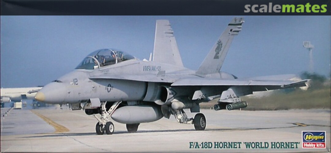 Boxart F/A-18D Hornet `World Hornet´ 02893 Hasegawa