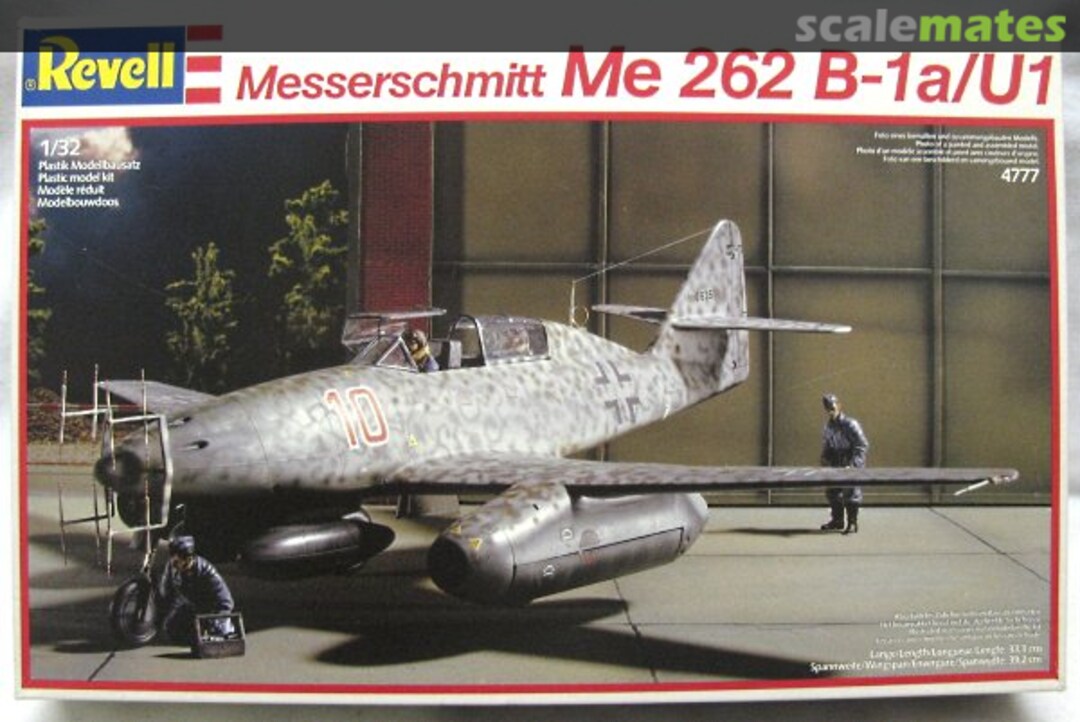 Boxart Messerschmitt Me 262 B-1a/U1 4777 Revell