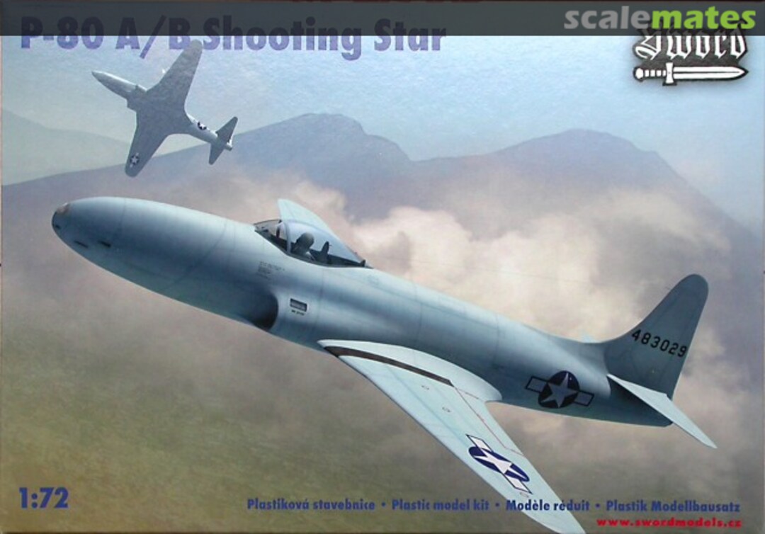 Boxart P-80A/B Shooting Star SW 72041 Sword