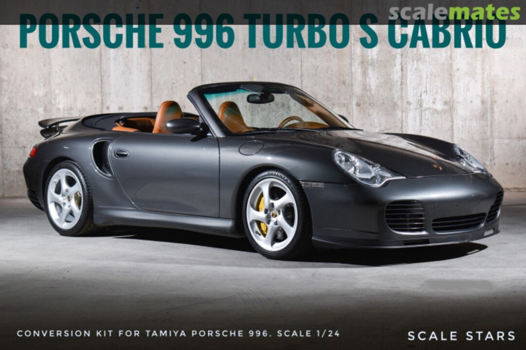 Boxart Porsche 996 Turbo S Cabrio. Conversion kit.  Scale Stars