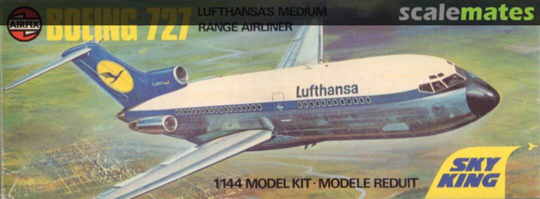 Boxart Boeing 727 03173-6 Airfix