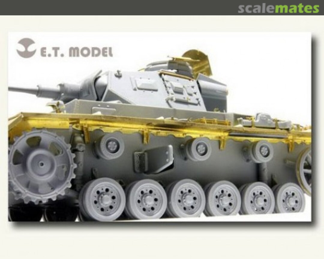 Boxart Pz.Kpfw.III Ausf.H-N Fender EA35-010 E.T. Model