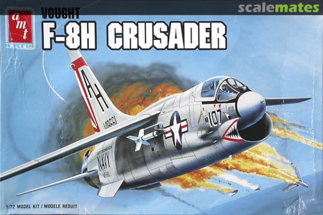 Boxart LTV F-8H Crusader 8809 AMT/ERTL