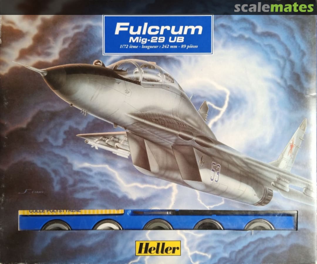 Boxart Fulcrum MiG-29 UB 60341 Heller