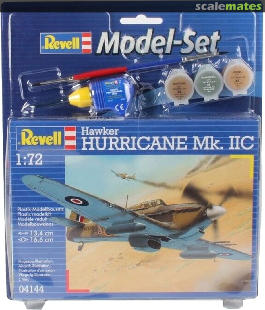 Boxart Hawker Hurricane Mk. IIC 64144 Revell