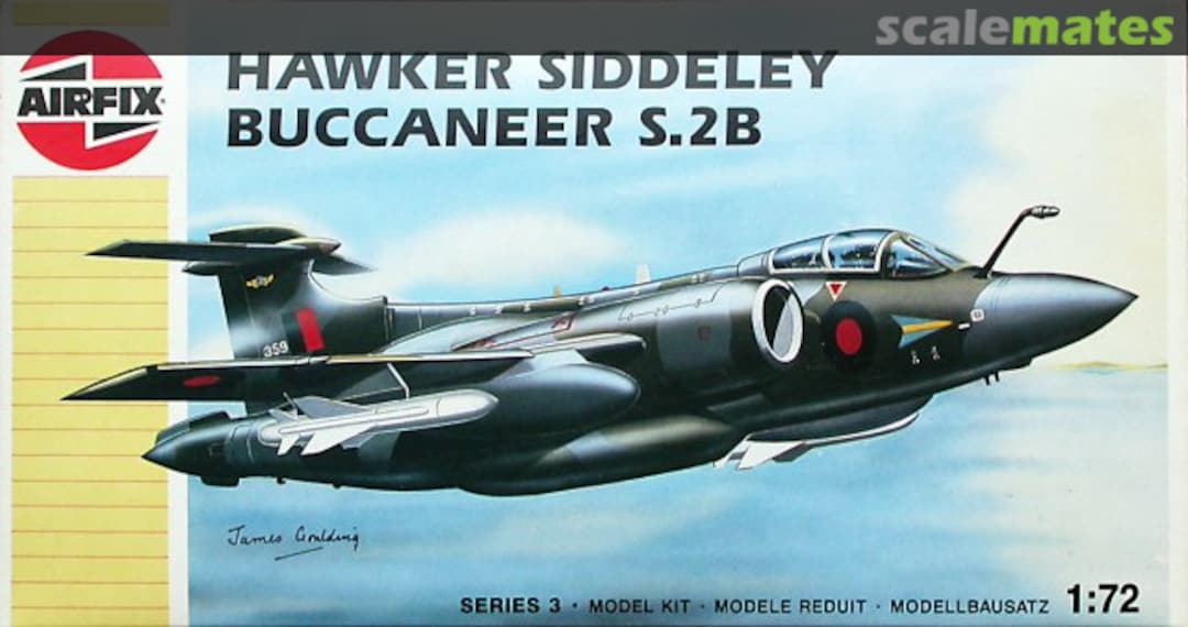 Boxart Hawker Siddeley Buccaneer S.2B 03055 Airfix