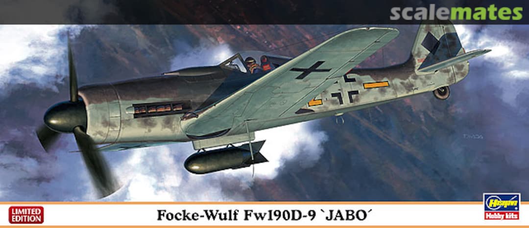 Boxart Focke-Wulf Fw190D-9 'Jabo' 01967 Hasegawa