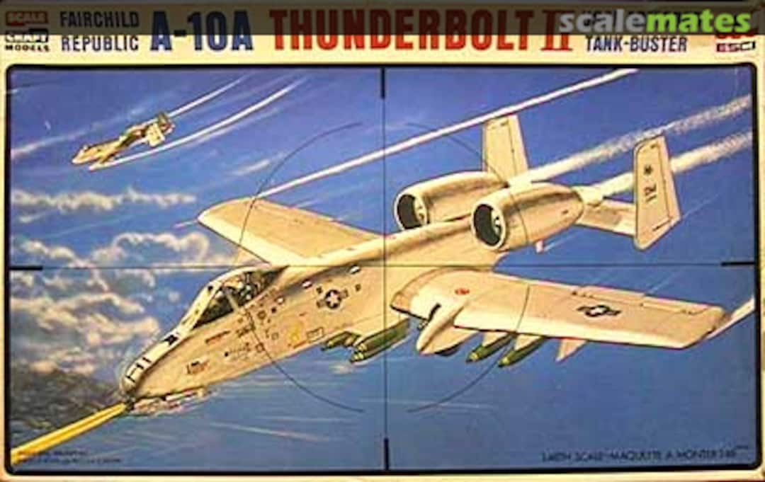 Boxart Fairchild Republic A-10A Thunderbolt II SC-4005 ESCI/Scale Craft