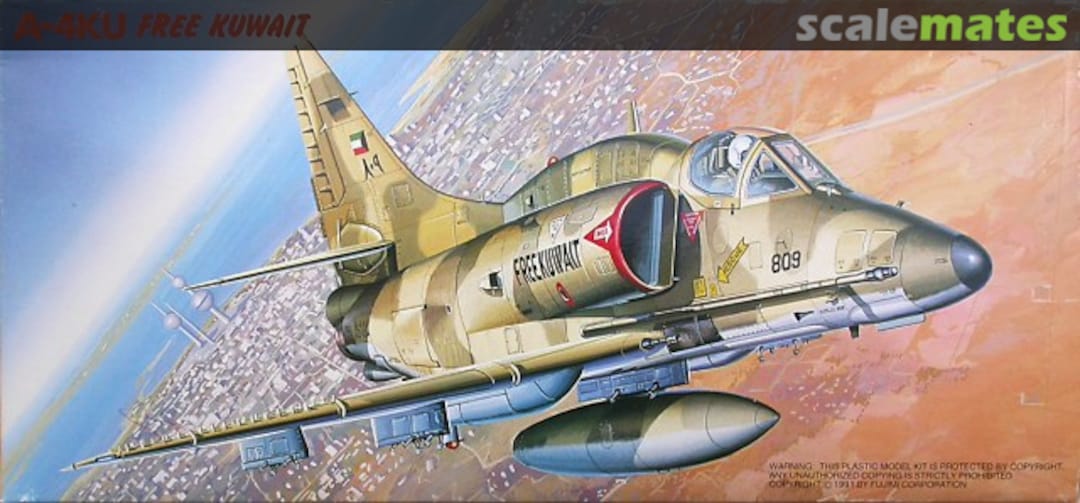 Boxart A-4KU Free Kuwait 35108 Fujimi