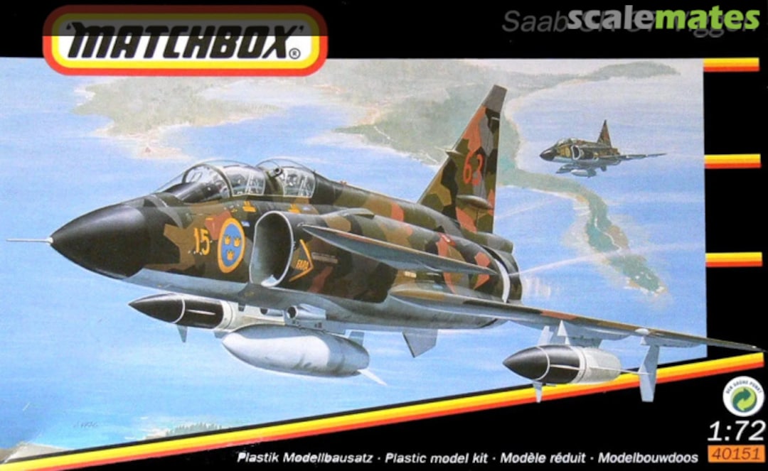 Boxart Saab SK 37 Viggen 40151 Matchbox