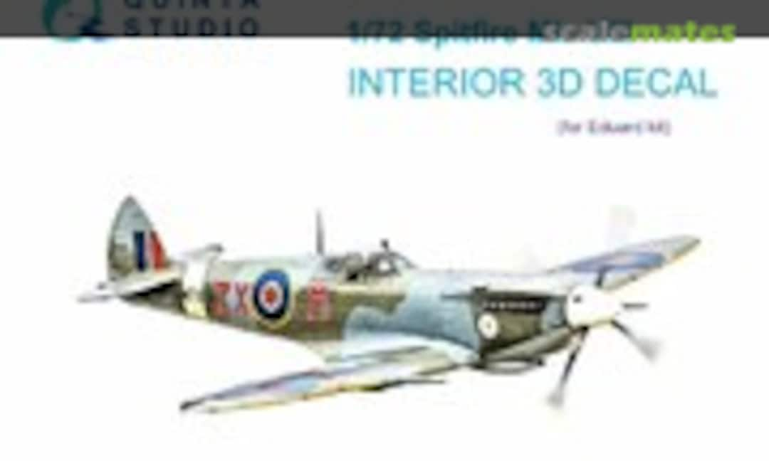 1:72 Spitfire Mk. VIII interior 3D decals (Quinta Studio QD72043)