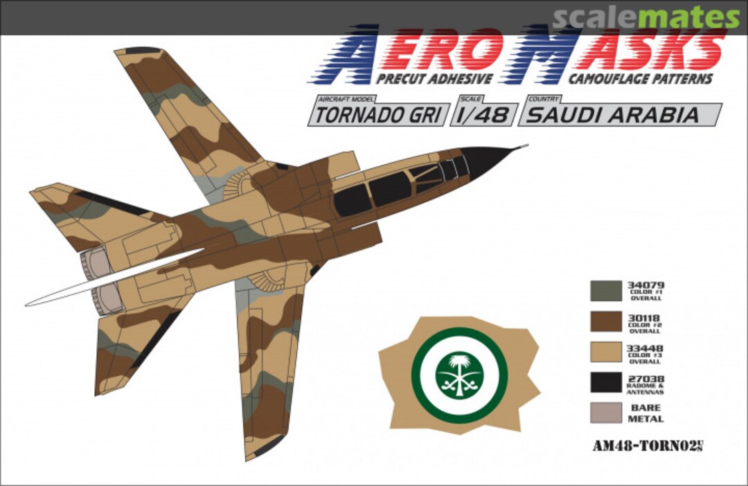 Boxart Torando GR1 AM48-TORN02 AeroMasks