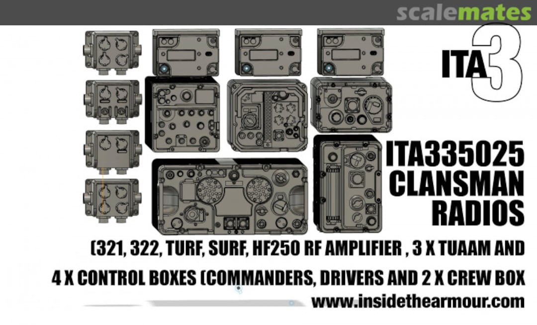 Boxart Clansman Radios ITA334025 Inside the Armour ITA3