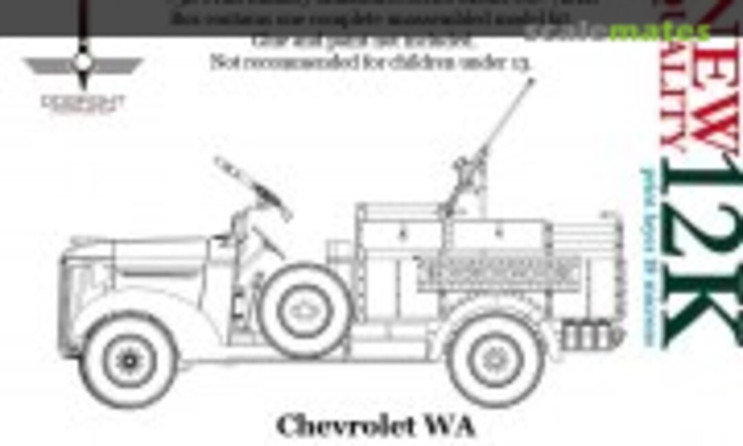 1:72 Chevrolet WA LRDG Service (Dogfight Workshop 72A15)