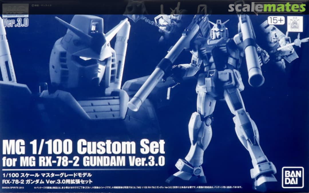 Boxart Custom Set for MG RX-78-2 Gundam Ver. 3.0 5067484 Bandai Spirits