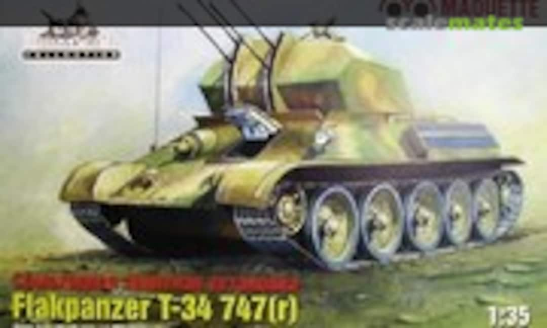 1:35 Flakpanzer T-34 (Maquette 3570)