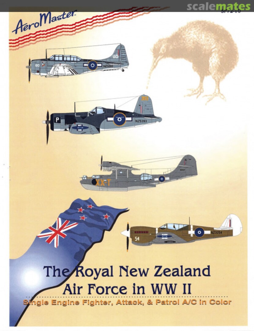 Boxart The Royal New Zealand Air Force in WW II SP72-10 AeroMaster