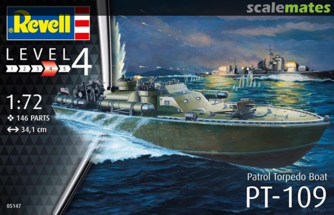 Boxart Patrol Torpedo Boat PT-109 05147 Revell