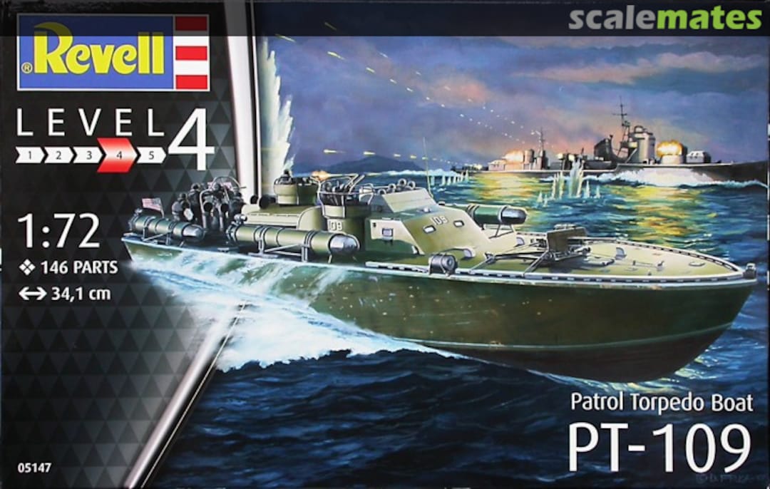 Boxart Patrol Torpedo Boat PT-109 05147 Revell