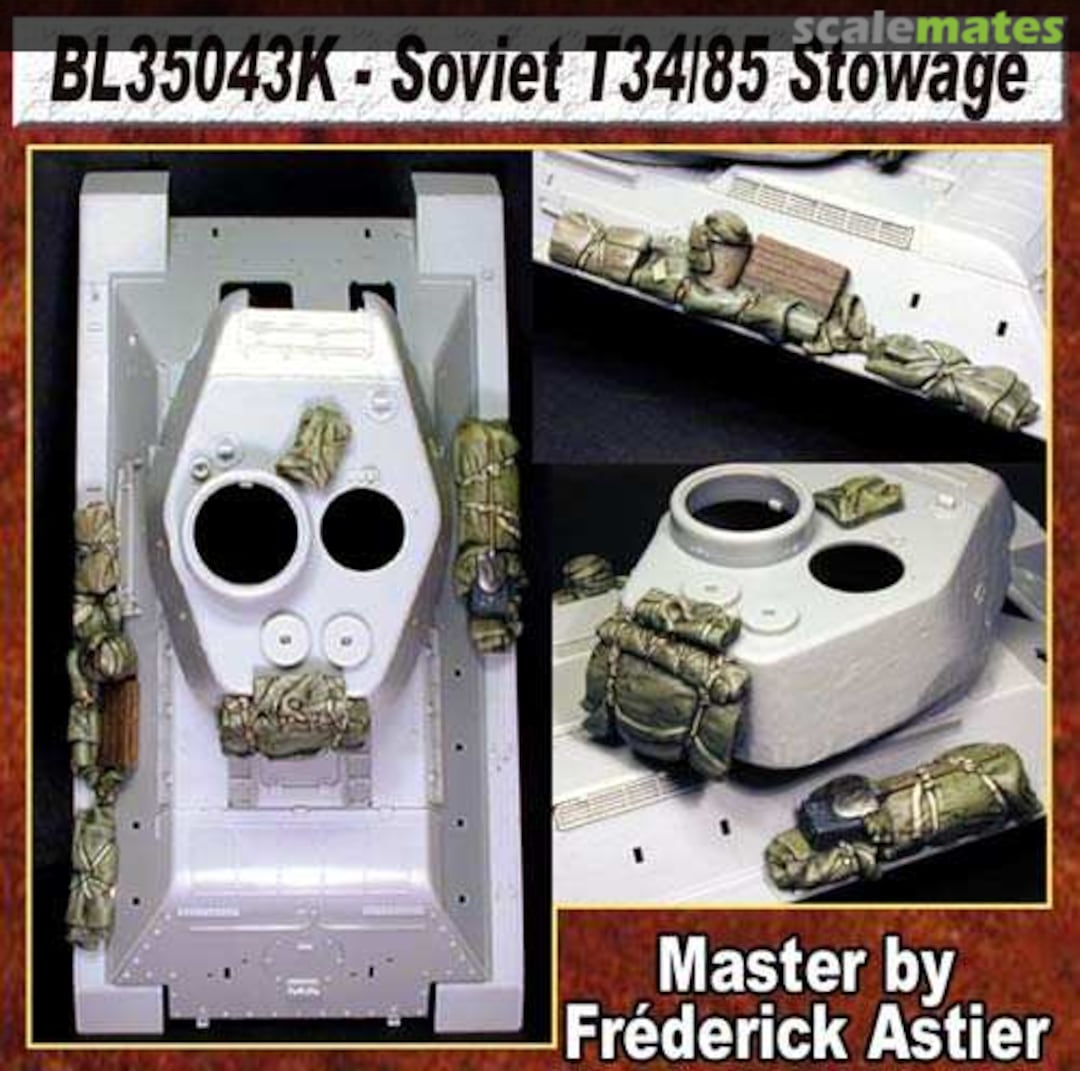 Boxart Soviet T34/85 Stowage BL35043K Blast Models