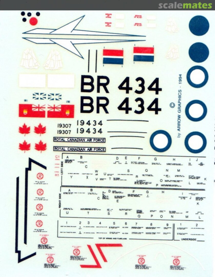 Boxart Canadair Sabre - Mark 2 D-32-72 Arrow Graphics