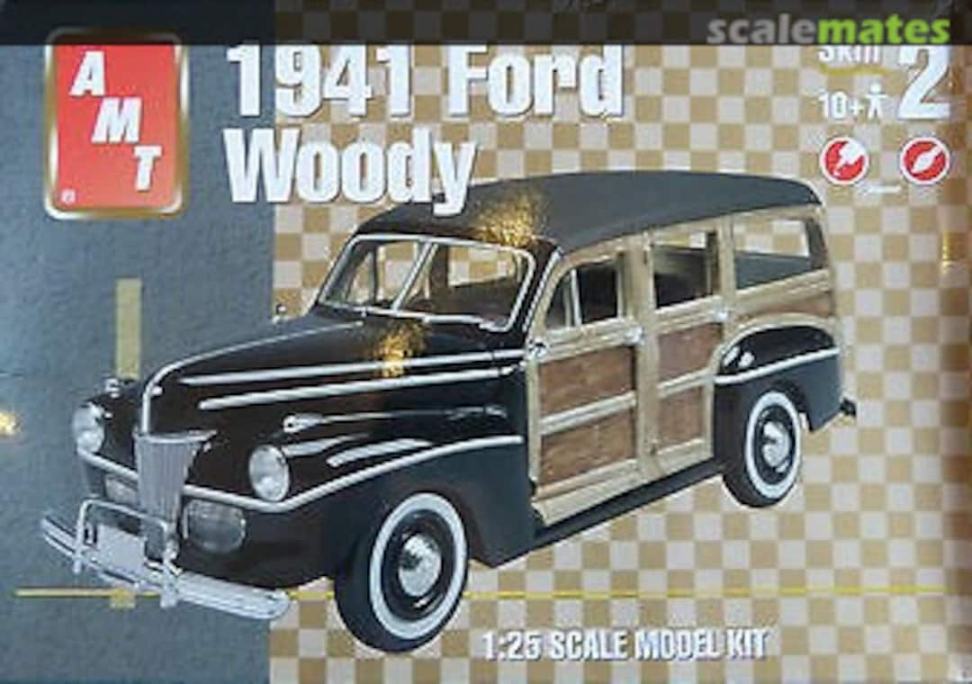 Boxart 1941 Ford Woody 31641 AMT