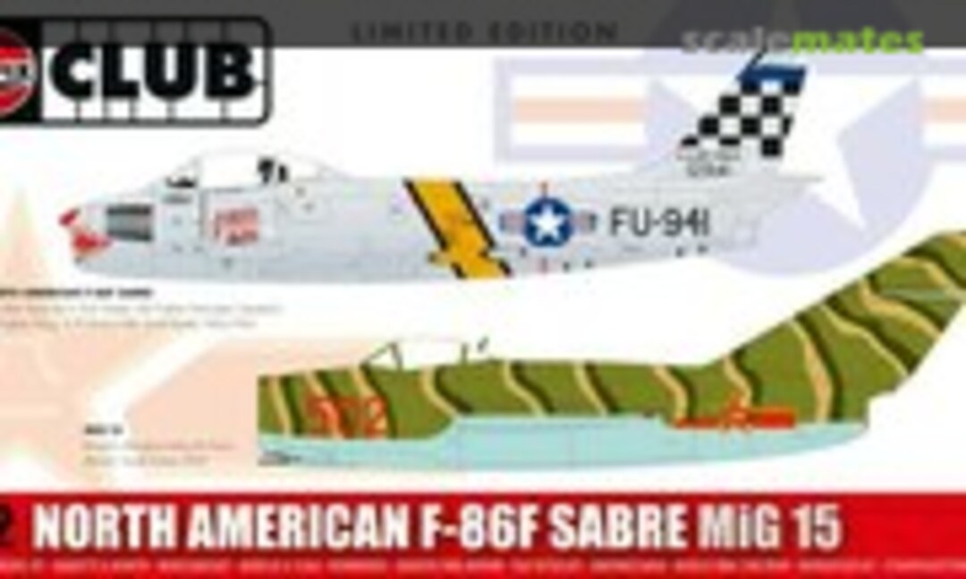 1:72 North American F-86F Sabre &amp; MiG 15 (Airfix A82011)