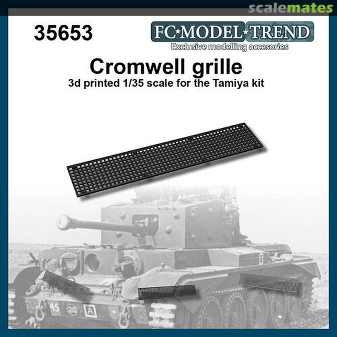 Boxart Cromwell MK.IV Mesh Grille 35653 FC Model Trend