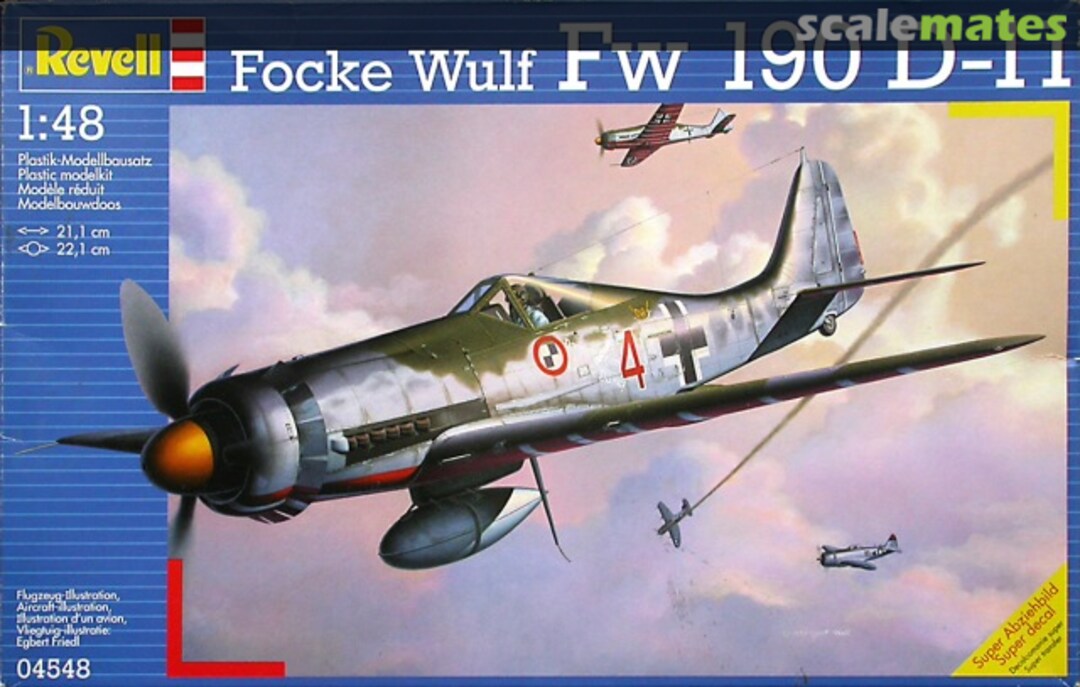 Boxart Focke-Wulf Fw 190 D-11 04548 Revell