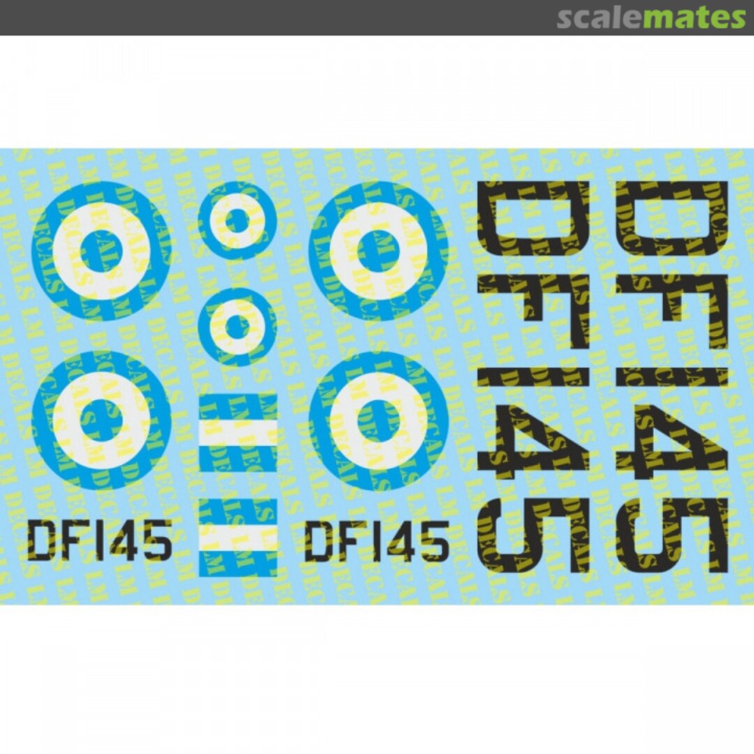 Boxart Tiger Moth HAF LMX 0106-72 LM Decals