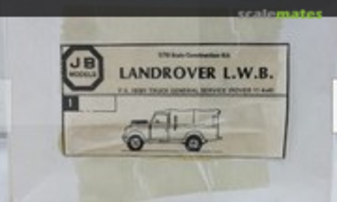 1:76 Landrover L.W.B (JB Models 1)